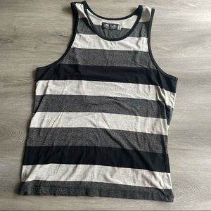 Mens Striped Tank Top